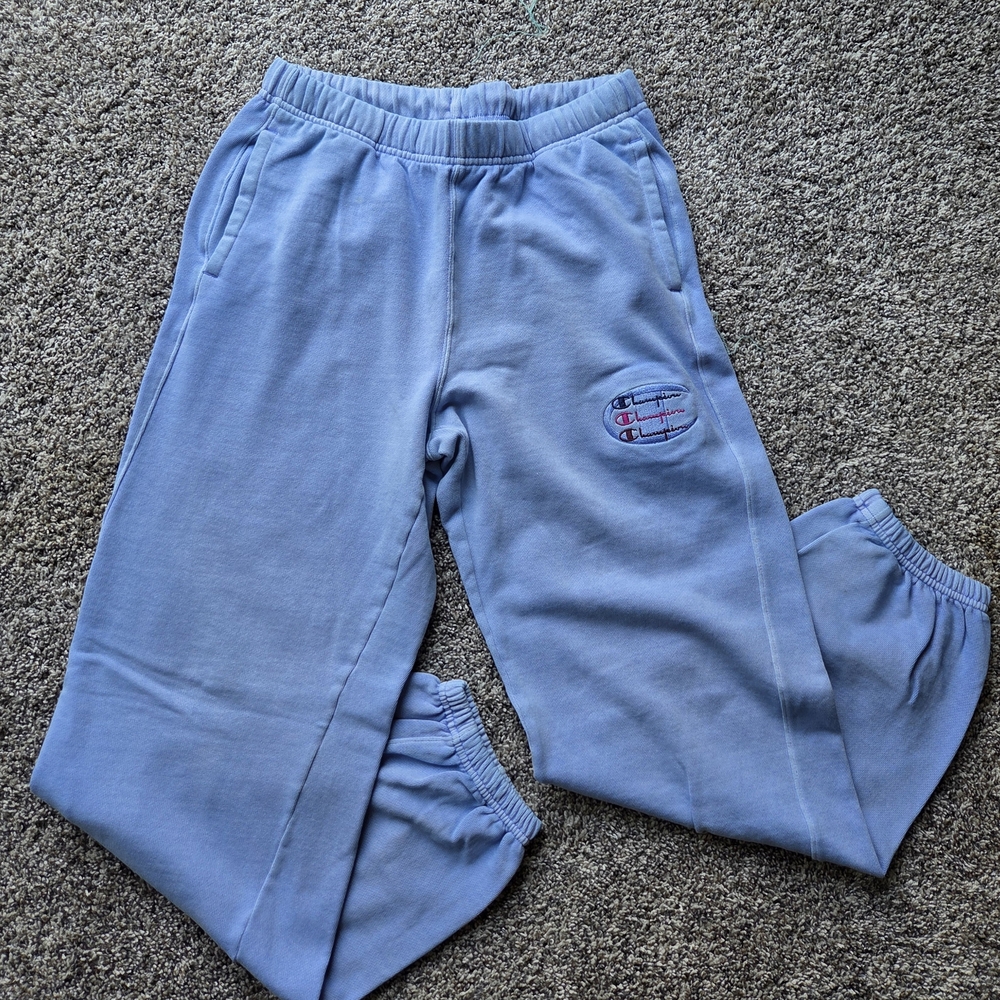 Women's Small Champion Soft Fleece Relaxed Fit Periwinkle Sweatpant